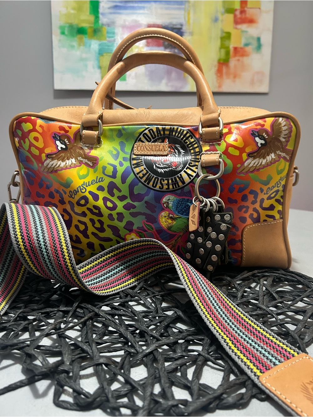 RARE- Consuela Cami Satchel